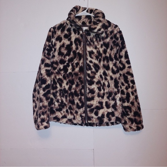 cheetah zip up - Picture 5 of 6